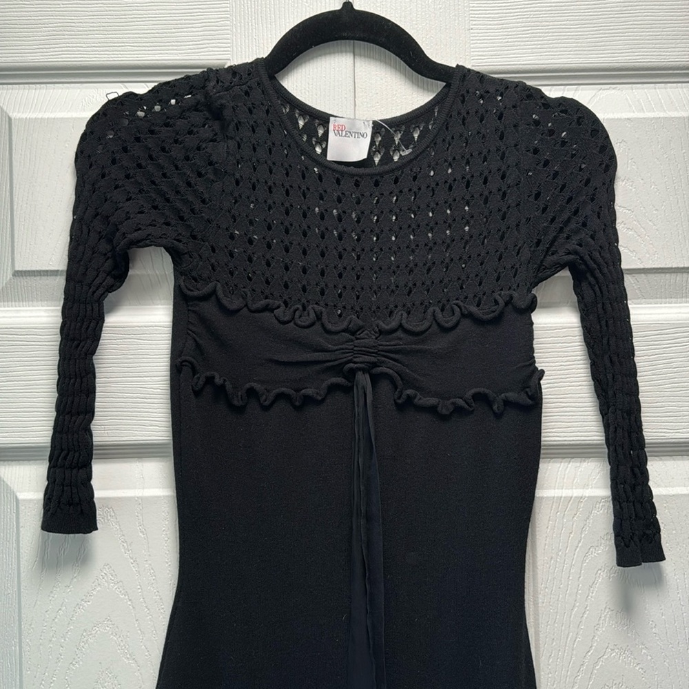 Red Valentino Midi size dress Black